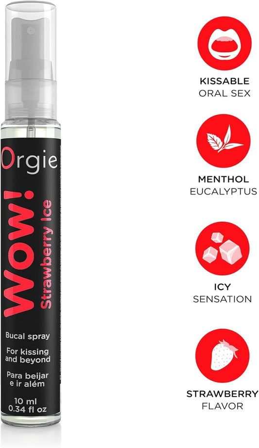 Spray orale Wow Strawberry Ice Bucal Spray 10 ml Spray orale Wow Strawberry Ice Bucal Spray 10 ml