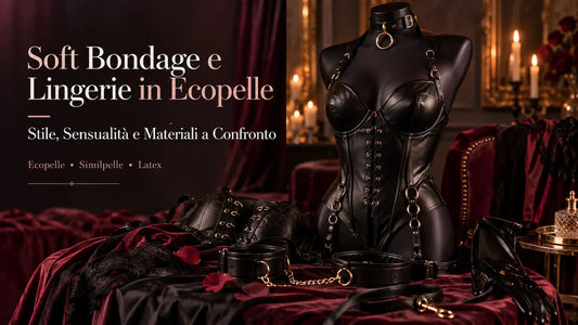 Soft Bondage e Lingerie in Ecopelle: Stile, Sensualità e Materiali a Confronto