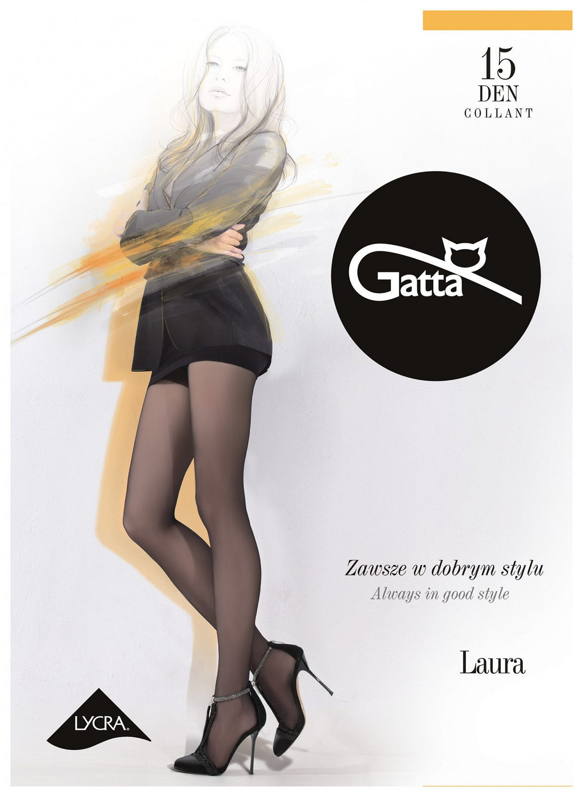 Collant velato curvy 15 den taglie comode Laura Plus