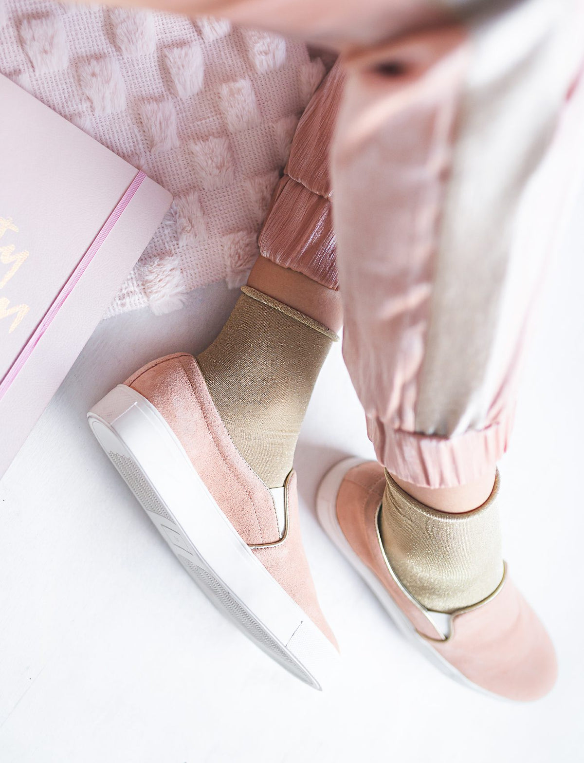 Calzini corti glitter