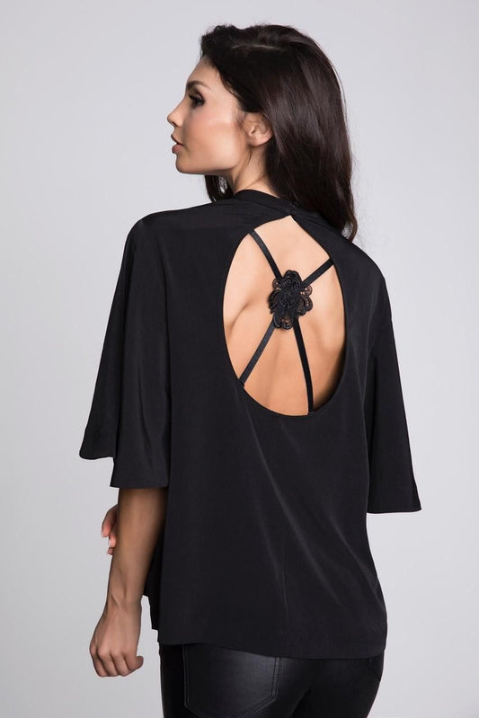 Accessorio in pizzo per reggiseno gancio incrocio sulla schiena
