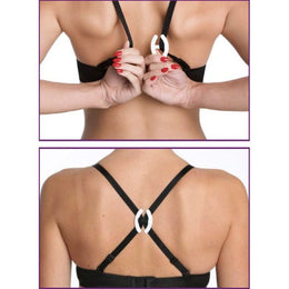 Accessorio in pizzo per reggiseno gancio incrocio sulla schiena