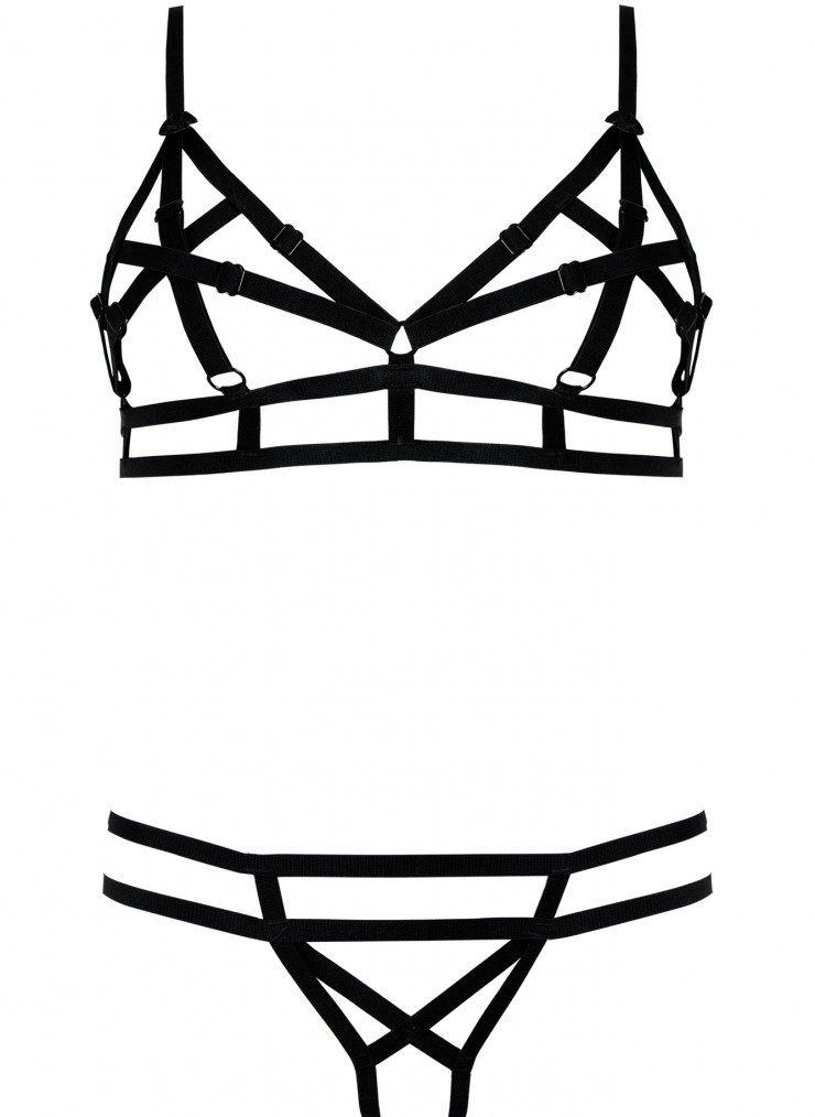 Completo intimo stringato 2 pz Echo curvy
