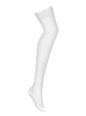 Calze velate bianche per reggicalze da sposa 15 den S800