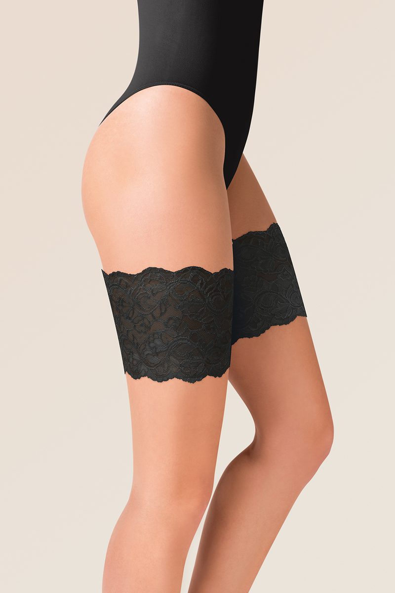 Fasce anti sfregamento cosce in pizzo bande curvy XXL