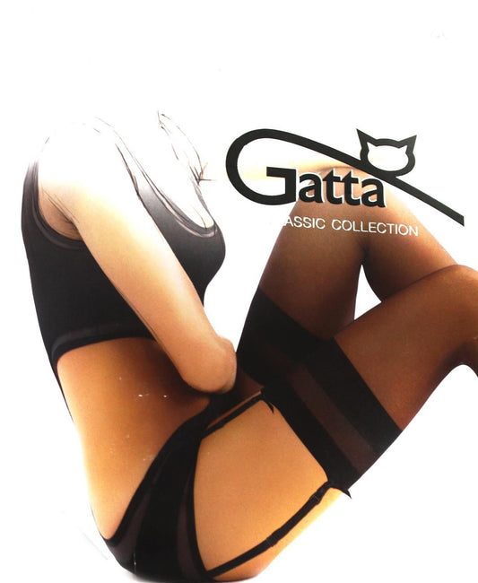 Calze da reggicalze velate con lycra Sally