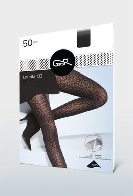Collant fantasia animalier 50 den Loretta 132
