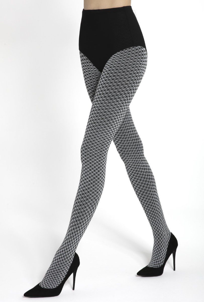Collant fantasia Pied de Poule colorata 50 den Sassi 05