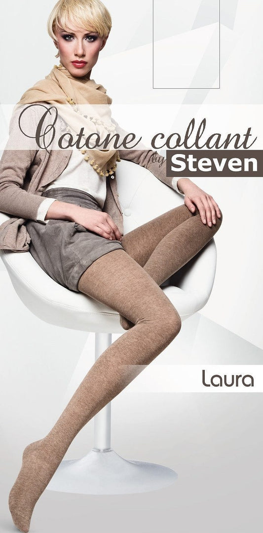 Collant cotone donna colori chiari Laura