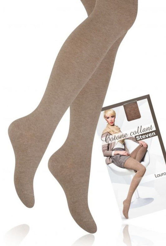 Collant cotone donna colori chiari Laura