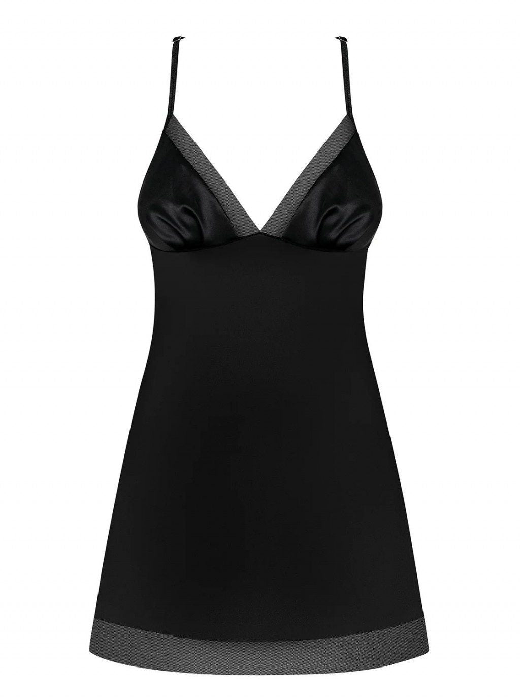 Chemise in raso con ricamo ali dietro Alifini