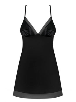 Chemise in raso con ricamo ali dietro Alifini