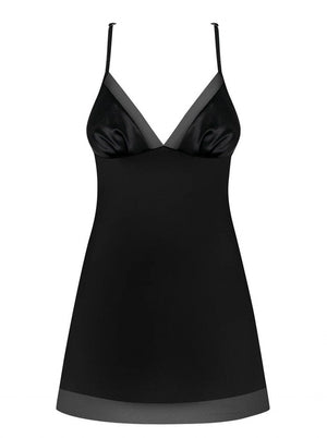 Chemise in raso con ricamo ali dietro Alifini