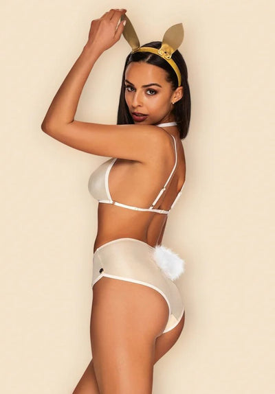 Costume travestimento da coniglietta Neo Goldes taglie plus