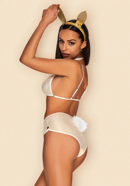 Costume travestimento da coniglietta Neo Goldes taglie plus