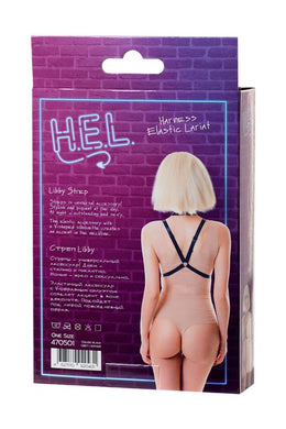 Top harness con anelli Libby