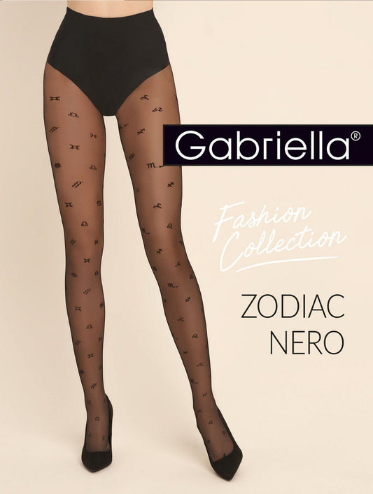 Collant velato fantasia segni zodiacali Zodiac