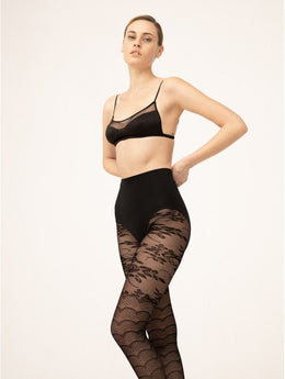 Collant fantasia 30 den Aquarius plus size