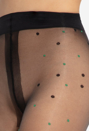 Collant fantasia a pois 20 den Dotsy 15 Lycra 3D