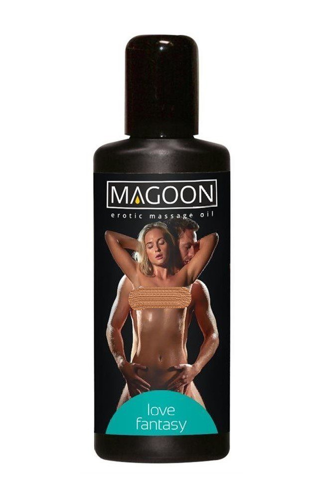 Olio massaggio corpo romantico Love Fantasy 100 ml