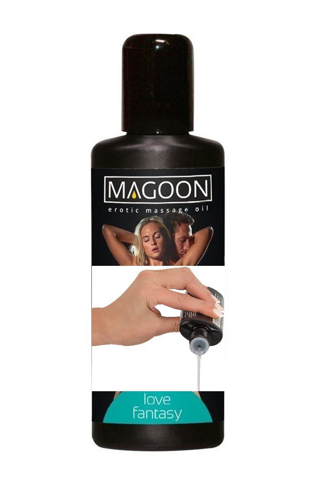 Olio massaggio corpo romantico Love Fantasy 100 ml