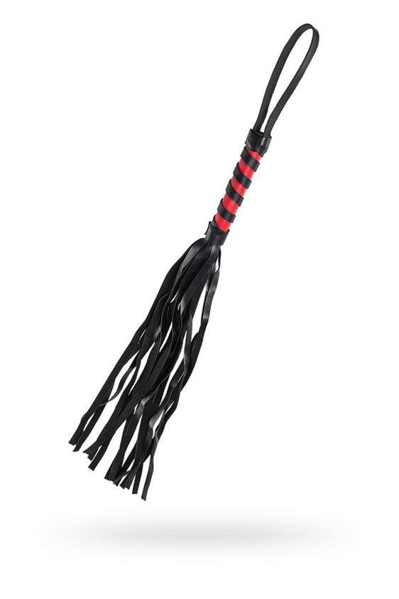 Frustino in ecopelle nera 45 cm Flogger N0004