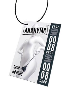 Frustino a forma di cuore in ecopelle Crop