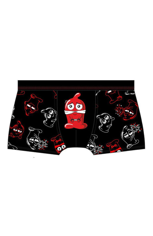 Boxer spiritoso da uomo Rubber