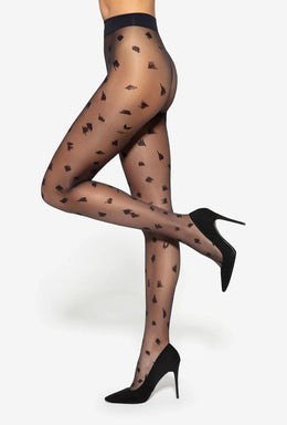 Collant velato fantasia donna 20 den Arti 04