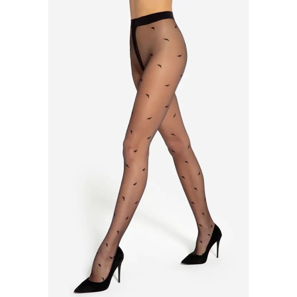 Collant velato fantasia 20 den Ekko 01 taglie plus