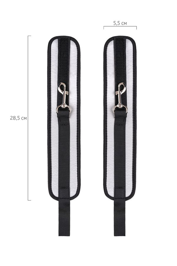 Cavigliere in tessuto satinato argento
