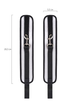 Cavigliere in tessuto satinato argento