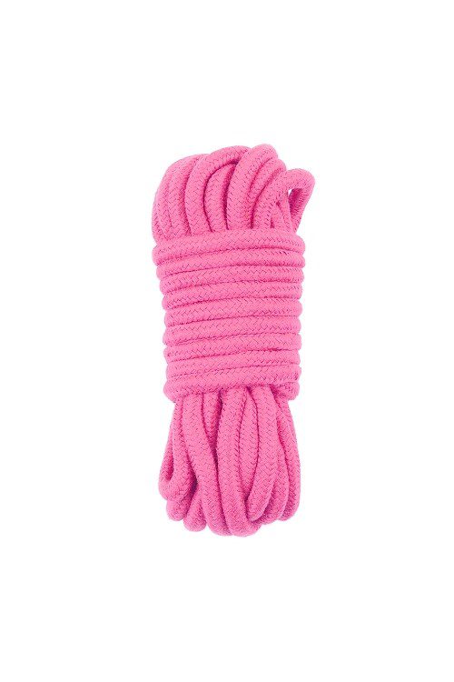 Corda in cotone per bondage Shibari rosa