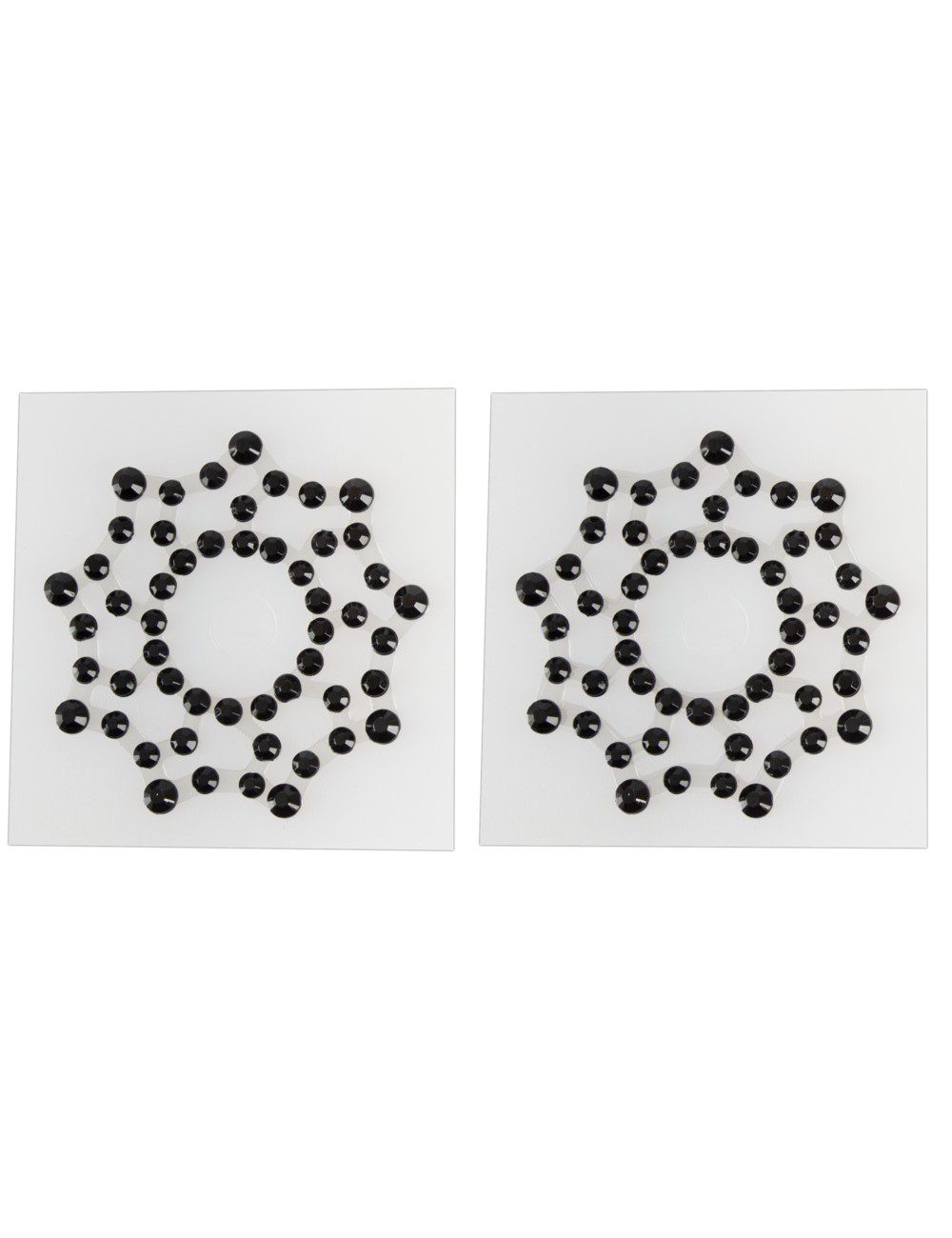 Decorazione adesiva seno contorno capezzolo