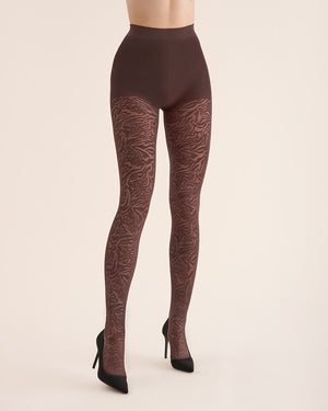 Collant coprente fantasia jacquard 60 den Cameo