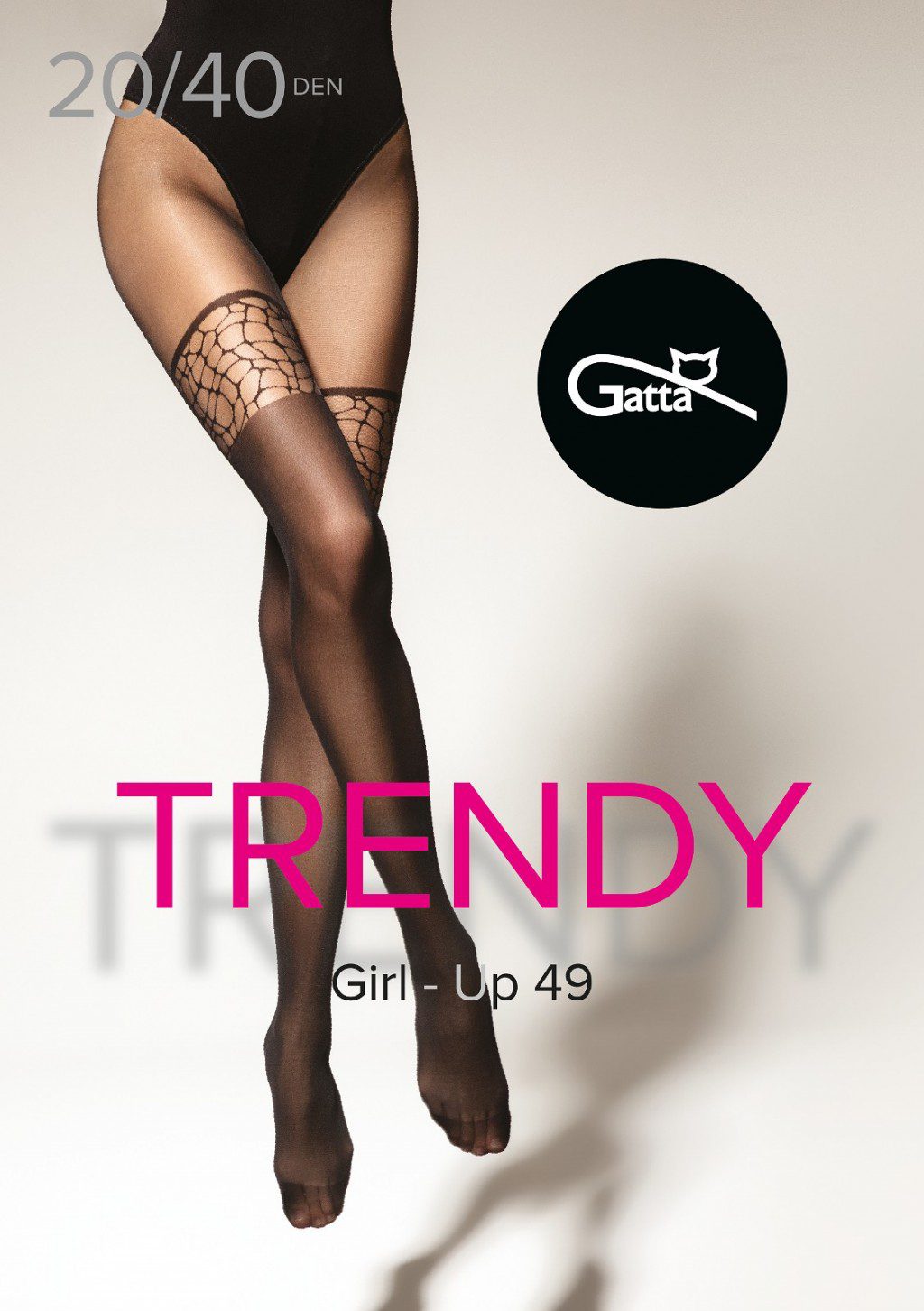 Collant finte parigine 20/40 den Girl-Up 49