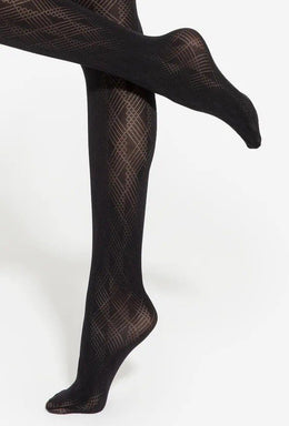 Collant fantasia jacquard Loretta 146 50 den taglie plus