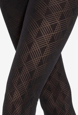 Collant fantasia jacquard Loretta 146 50 den taglie plus