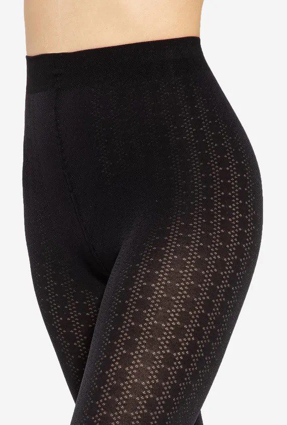 Collant fantasia jacquard Loretta 148 50 den taglie plus