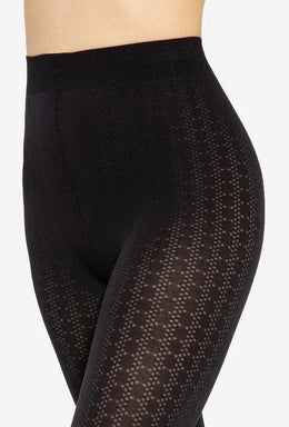 Collant fantasia jacquard Loretta 148 50 den taglie plus