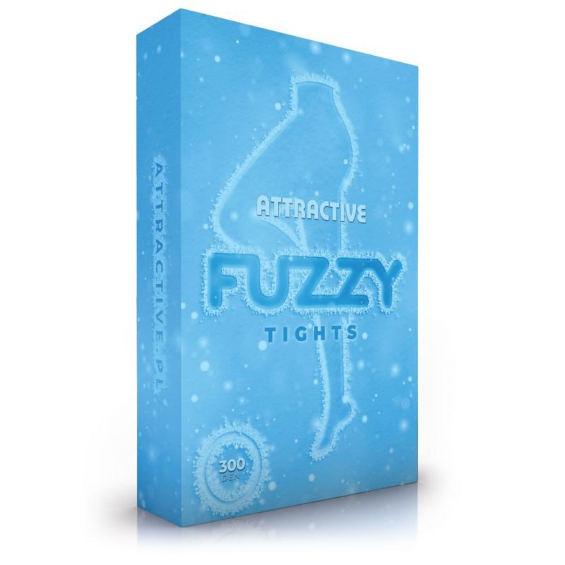Collant invernali termici in peluche 300 den Fuzzy