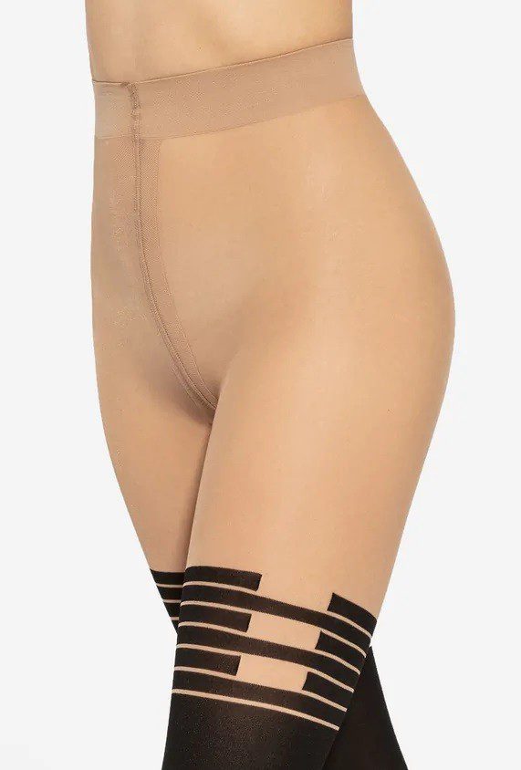 Collant finte parigine 20/60 den Girl-Up 48