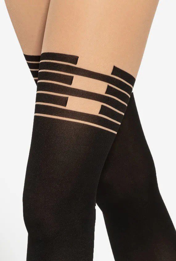 Collant finte parigine 20/60 den Girl-Up 48
