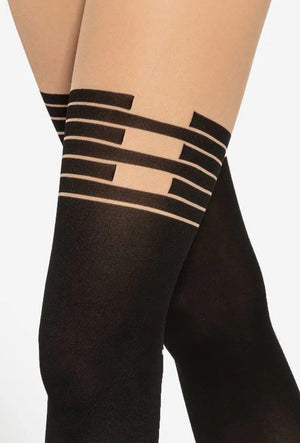 Collant finte parigine 20/60 den Girl-Up 48
