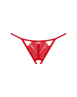 Perizoma aperto rosso Ingridia