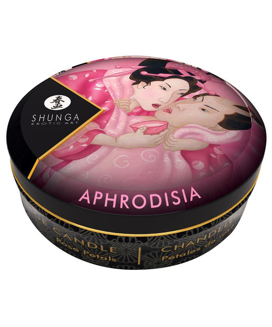 Candela massaggio erotico Petali di Rosa
