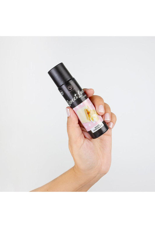 Gel lubrificante edibile gusto cioccolato bianco 60 ml