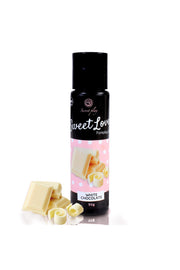 Gel lubrificante edibile gusto cioccolato bianco 60 ml