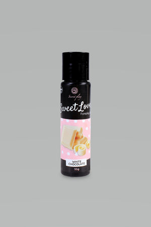 Gel lubrificante edibile gusto cioccolato bianco 60 ml