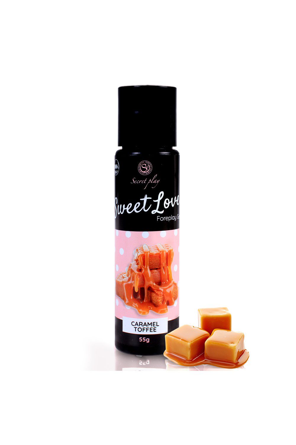 Gel lubrificante edibile gusto caramello toffee 60 ml